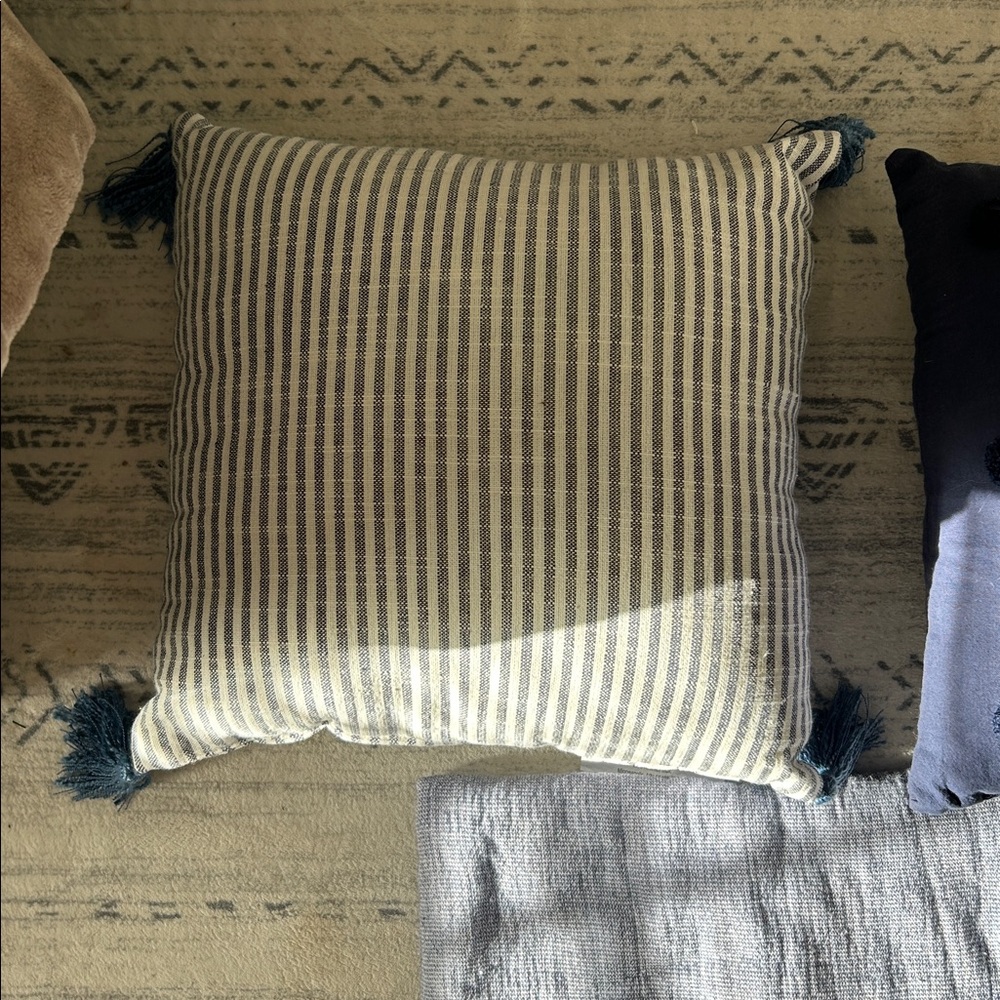 Target Blue and White Accent Pillows - Picture 2 of 6